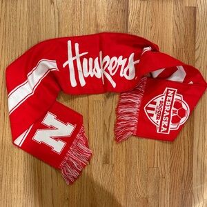 Nebraska Huskers Red Scarf